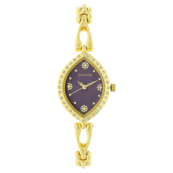 Wedding Edition - Purple Dial Metal Strap