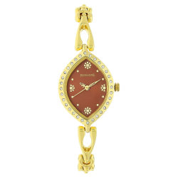 Wedding Edition - Maroon Dial Metal Strap