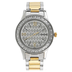 Stardust White Dial Stainless Steel Strap