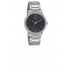 Sleek Black Dial Analog Watch