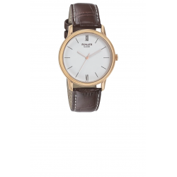 Sleek White Dial Analog Watch