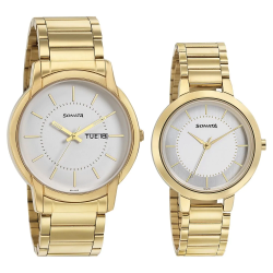 White Dial Analog Watches