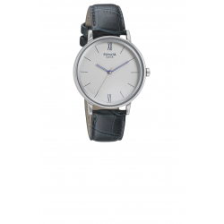 Sleek White Dial Analog Watch
