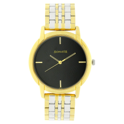 Wedding Edition - Black Dial Stainless Steel Strap