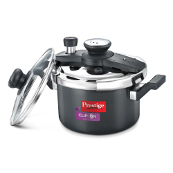 Prestige Clip - on Mini HA Pressure Cooker 3L with glass lid Accessory 