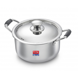 Prestige Tri Ply Casserole with Lid 240 mm
