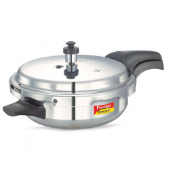 Deluxe Plus Aluminium 3.1 Litre Junior Pressure Pan with Lid