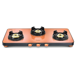 Prestige Edge Gas Table PEPS 03 - Pastel with SCHOTT Glass