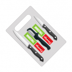 Kitchen Knives Tru Edge 3Pc Set 