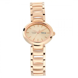 Raga Viva Rose Gold Dial Metal Strap Watch 2620WM01