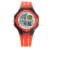Digital Red Strap Watch