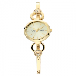 Raga Viva Champagne Dial Metal Strap Watch