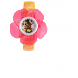 Multicoloured Dial Multicoloured Plastic Strap Watch