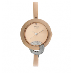 Raga Espana Rose Gold Metal Strap Watch