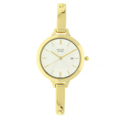 Raga Viva Champagne Dial Metal Strap Watch