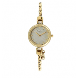 Raga Espana Champagne Metal Strap Watch