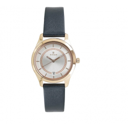 Workwear Watch with White Dial & Stainless Steel Strap