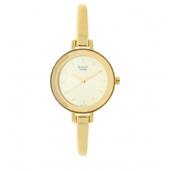 Raga Viva Champagne Dial Metal Strap Watch