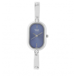 Raga Viva Blue Dial Metal Strap Watch