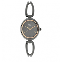Raga Viva Anthracite Dial Metal Strap Watch