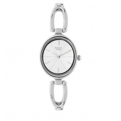 Raga Viva Silver Dial Metal Strap Watch