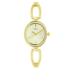 Raga Viva Champagne Dial Metal Strap Watch