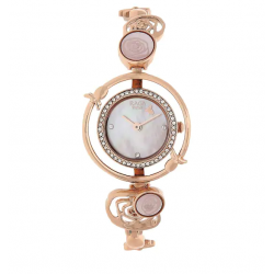 Raga Aurora Mother of Pearl Metal Strap Watch