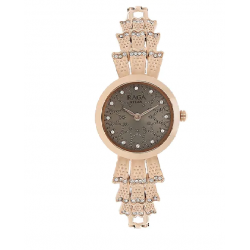 Raga Aurora Grey Metal Strap Watch