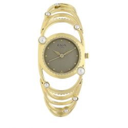 Raga Aurora Grey Metal Strap Watch