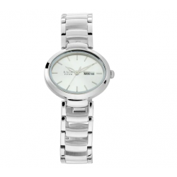 Raga Viva Silver Dial Metal Strap Watch