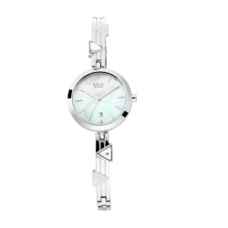 Raga Viva Mother of Pearl Dial Metal Strap Watch