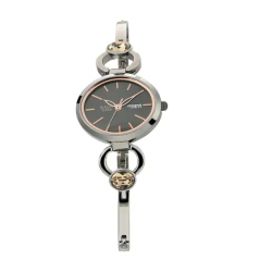 Raga Viva Grey Dial Metal Strap Watch