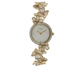 Raga Moonlight Mother of Pearl Metal Strap Watch