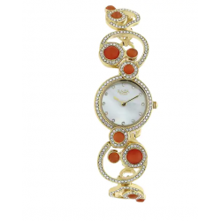 Raga Moonlight Mother of Pearl Metal Strap Watch NH95031YM02J