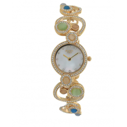 Raga Moonlight Mother of Pearl Metal Strap Watch NH95031YM03J