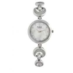 Raga Moonlight Mother of Pearl Metal Strap Watch NK2540SM03