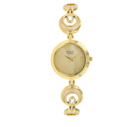 Raga Moonlight Mother of Pearl Metal Strap Watch NK2540YM03
