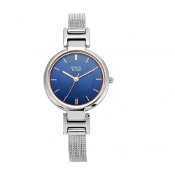 Raga Viva Blue Dial Metal Strap Watch