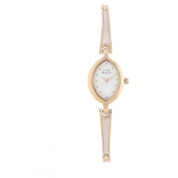 Raga Off White Dial Metal Strap Watch NK2370WM01