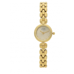 Raga Champagne Dial Metal Strap Watch NL2444YM08