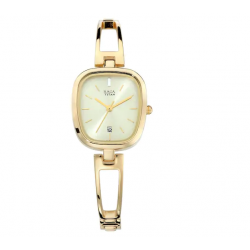 Raga Viva Champagne Dial Metal Strap Watch