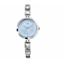 Raga Viva Blue Dial Metal Strap Watch