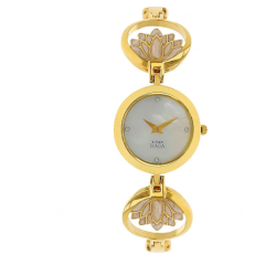 Raga Mother of Pearl Dial Metal Strap Watch NK2540YM01