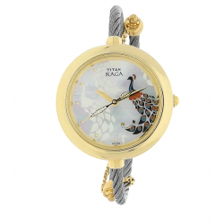 Raga Garden of Eden White Stainless Steel Strap Watch NL2532BM01