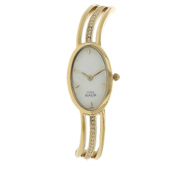 Raga Mother of Pearl Dial Golden Metal Strap Watch NK9938YM01