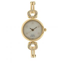 Raga Silver Dial Metal Strap Watch NK311YM10