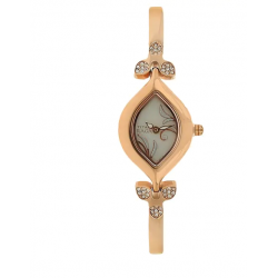 Raga White Dial Metal Strap Watch NK2012WM01