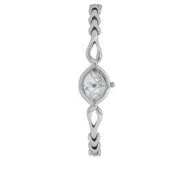 Raga Silver Dial Silver Metal Strap Watch NK2455SM01