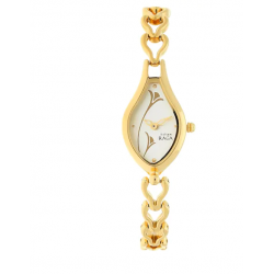 Raga Silver Dial Metal Strap Watch NK2457YM01