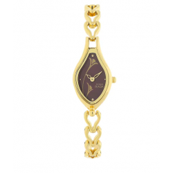 Raga Purple Dial Metal Strap Watch NK2457YM03